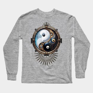 Elegant  sign of  yin yang Long Sleeve T-Shirt